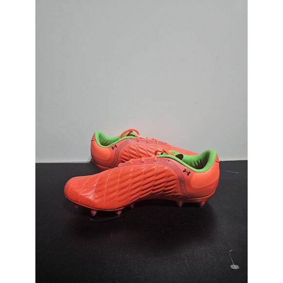 Under Armour Magnetico Pro 3 FG Women Soccer Cleats Size 9 Red/Green 3027497-600 - Picture 4 of 9